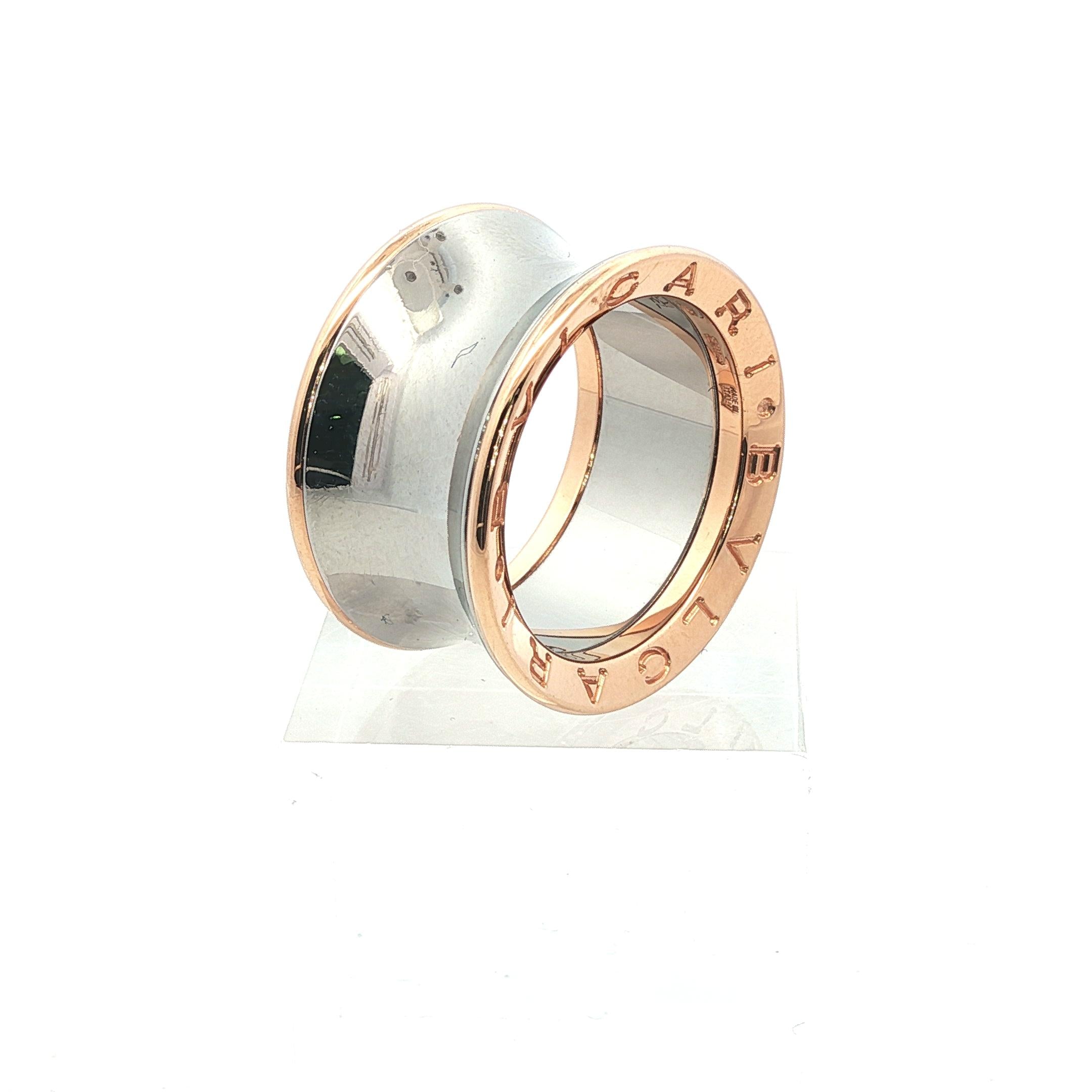 Bvlgari B.zero1 Industrial Icon RingDesign by Amish Kapour  - 10.40 grs