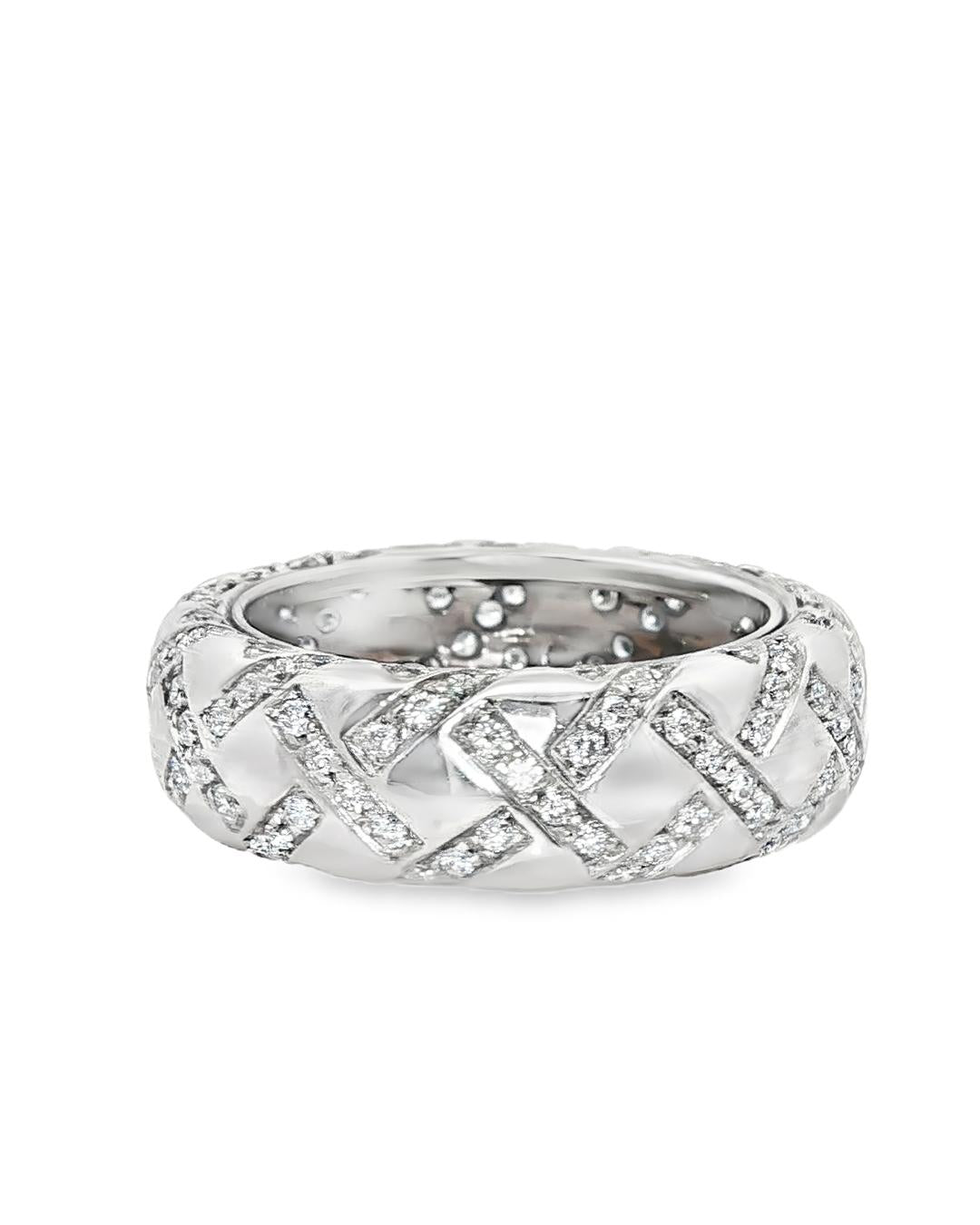 Arfan Paris Diamond Lattice Band