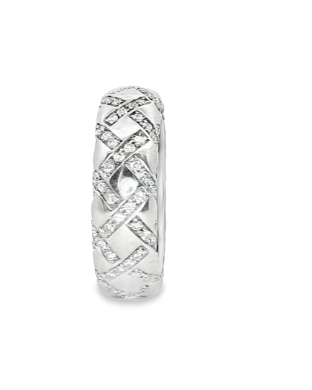 Arfan Paris Diamond Lattice Band