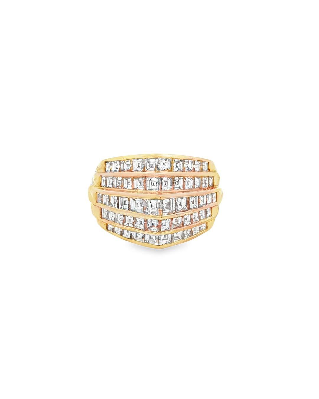 18K Oscar Heyman Diamond Ring