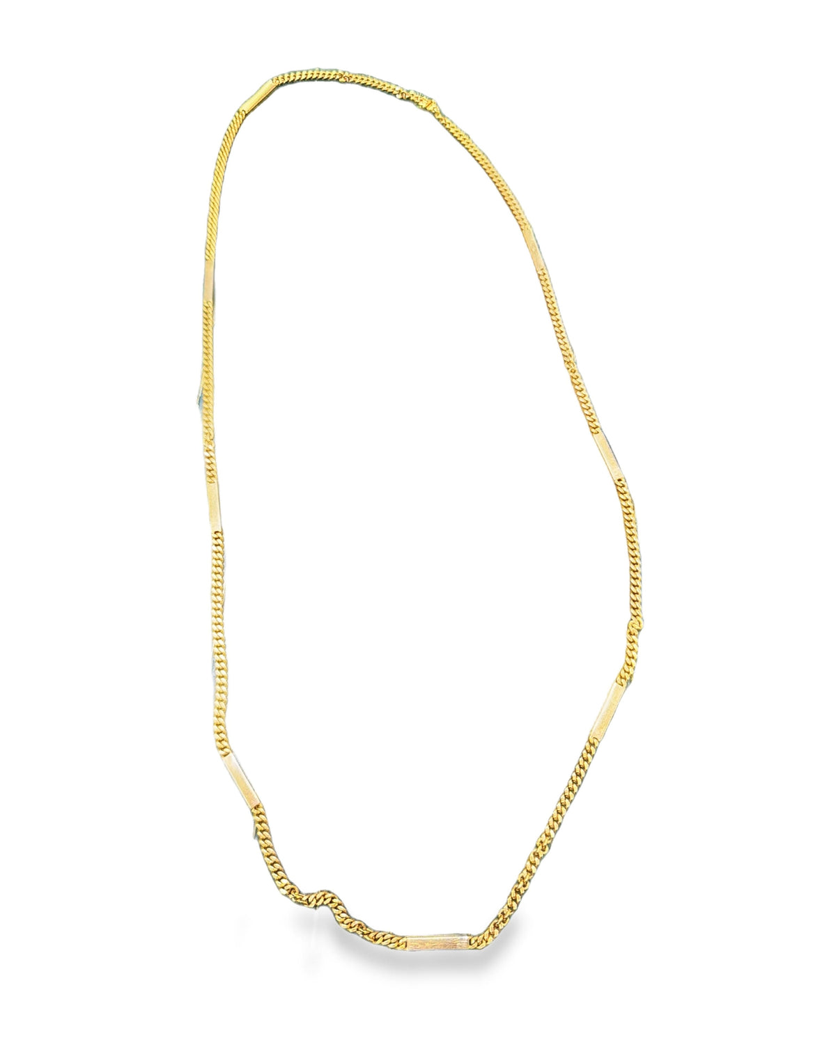 Italian Chain Necklace in 18K Yellow Gold, 1970s, view 5