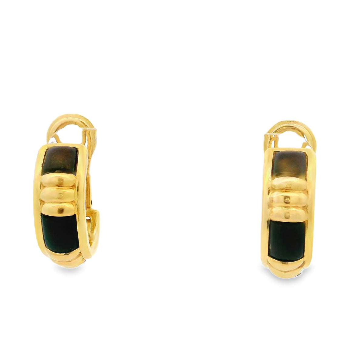Boucheron Diamond, Lapis and Wood Convertible Bangle and Earring Suite, 18K Gold, view 4