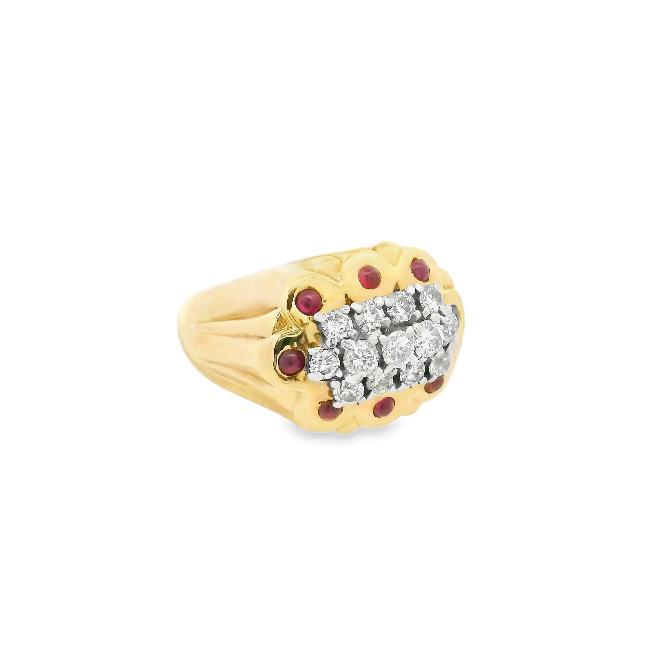 Cartier Paris Ruby and Diamond Ring, 1947, partial number