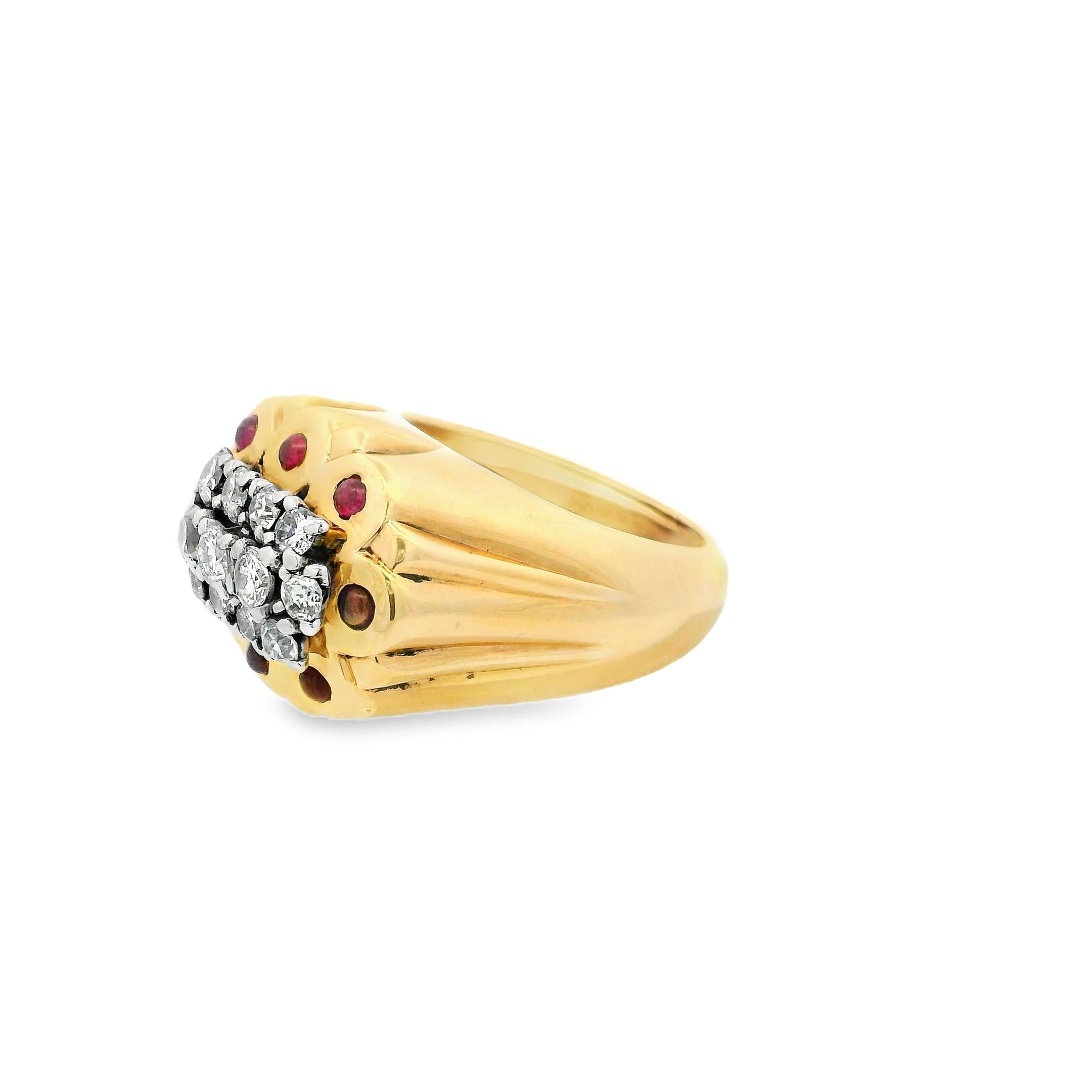 Cartier Paris Ruby and Diamond Ring, 1947, partial number