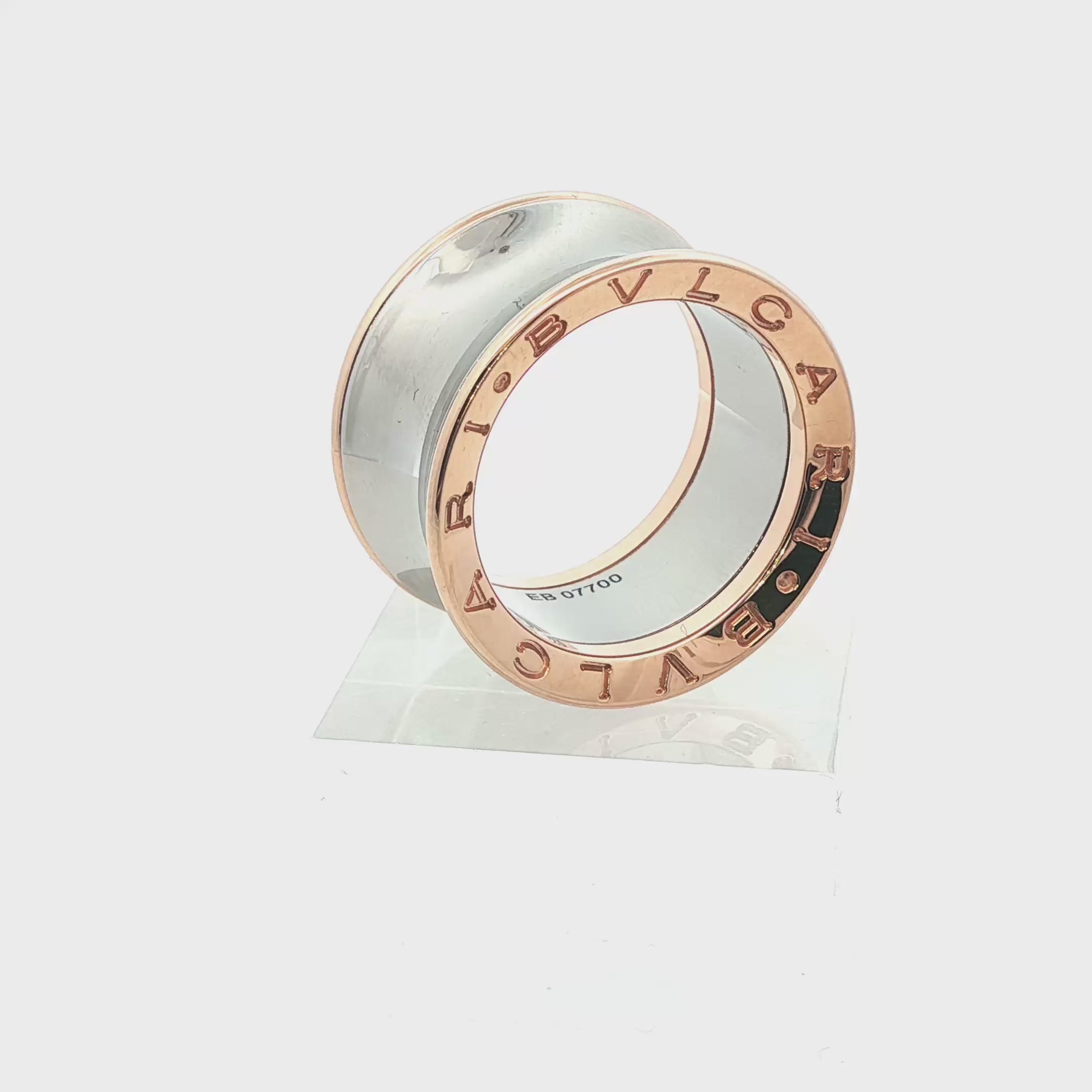 Bvlgari B.zero1 Industrial Icon RingDesign by Amish Kapour  - 10.40 grs