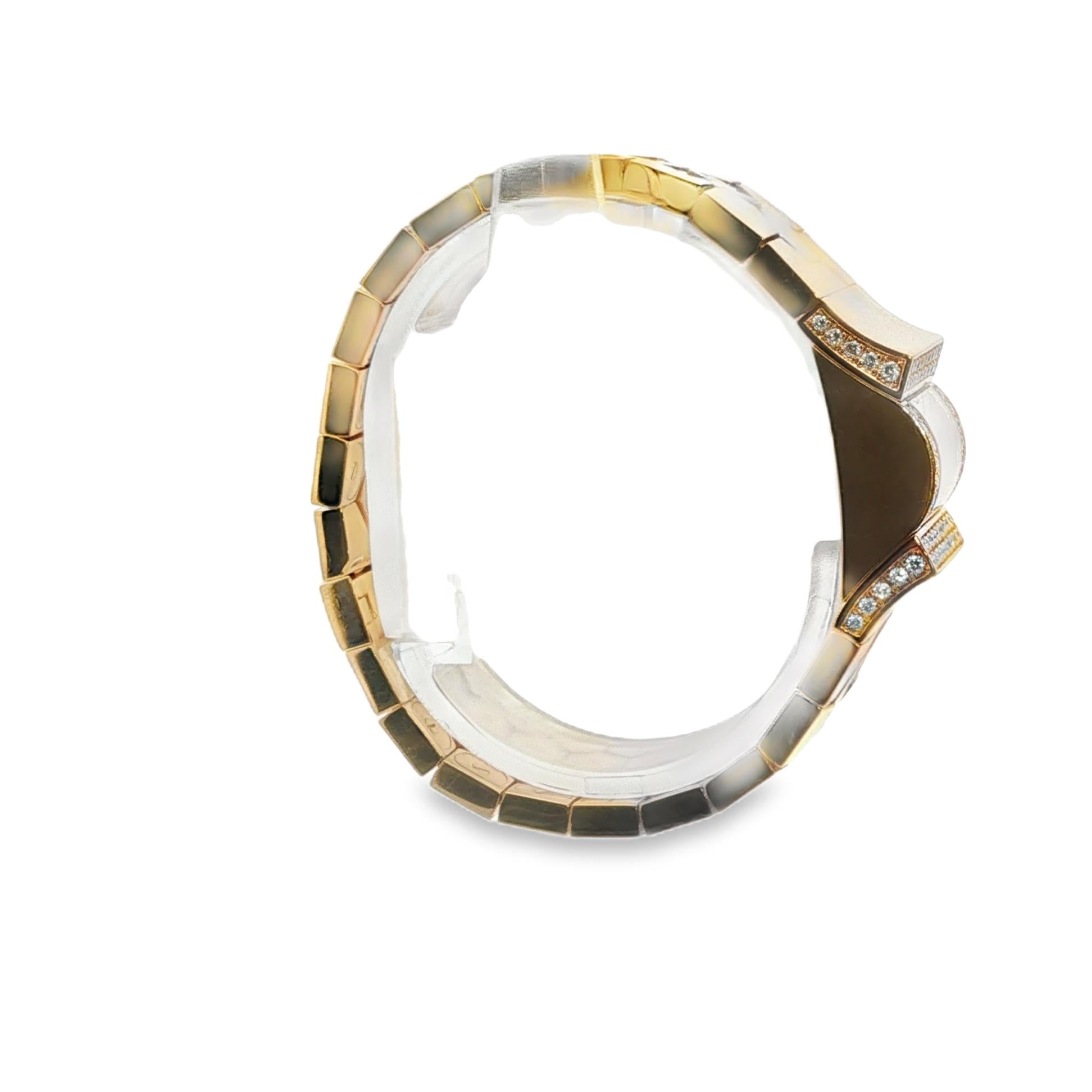 Van Cleef & Arpels Ludo Swann Watch in Gold, Diamonds & Mother-of-Pearl